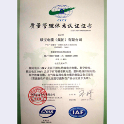 【金沙国际】中国有限公司集团质量体系认证